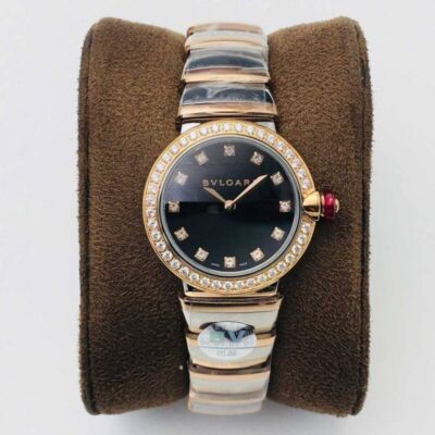 Best BV Factory Replica Bvlgari LVCEA Black Diamond Dial For Sale – Replica Watch Wholesale