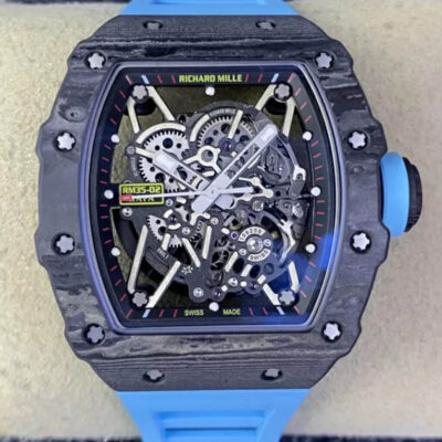 Best T+ Factory Replica Richard Mille RM35-02 Blue Strap For Sale – Replica Watch Wholesale