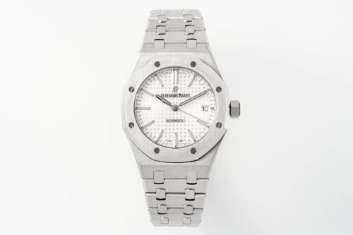 Best APS Factory Replica Audemars Piguet Royal Oak 15450ST.OO.1256ST.01 Silver Dial For Sale - Replica Watch Wholesale