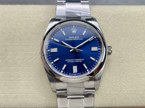 Best VS Factory Replica Rolex Oyster Perpetual M126000-0003 36MM Blue Dial For Sale - Replica Watch Wholesale