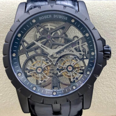 Best YS Factory Replica Roger Dubuis Excalibur RDDBEX0364 Skeleton Double Tourbillon Dial For Sale – Replica Watch Wholesale