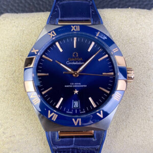 Best VS Factory Replica SBF Omega Constellation 131.23.41.21.03.001 Blue Strap For Sale - Replica Watch Wholesale