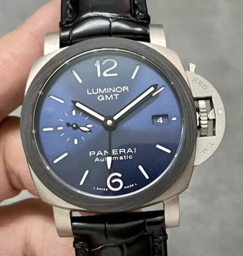 Best VS Factory Replica Panerai Luminor PAM01279 Black Leather Strap For Sale - Replica Watch Wholesale