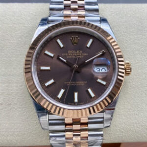 Best VS Factory Replica Rolex Datejust M126331-0002 Brown Dial For Sale - Replica Watch Wholesale