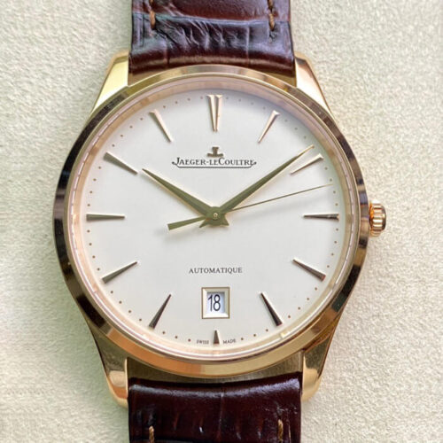 Best ZF Factory Replica Jaeger-LeCoultre Master-ultra-thin 1232510 White Dial For Sale - Replica Watch Wholesale