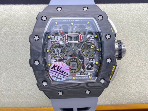 Best KV Factory Replica Replica Richard Mille RM-011 Forged Carbon Case For Sale - Replica Watch Wholesale