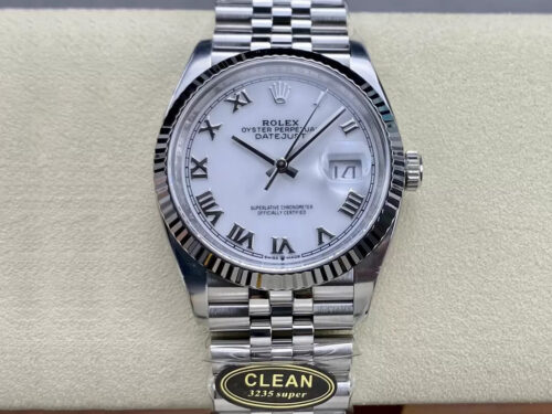 Best Clean Factory Replica Rolex Datejust M126234-0025 36MM stainless steel Strap For Sale - Replica Watch Wholesale