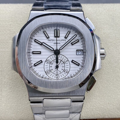 Best PPF Factory Replica Patek Philippe Nautilus 5980/1A-019 Stainless Steel Strap For Sale – Replica Watch Wholesale