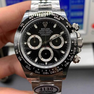 Best Clean Factory Replica Rolex Cosmograph Daytona M116500LN-0002 V3 Black Bezel For Sale – Replica Watch Wholesale