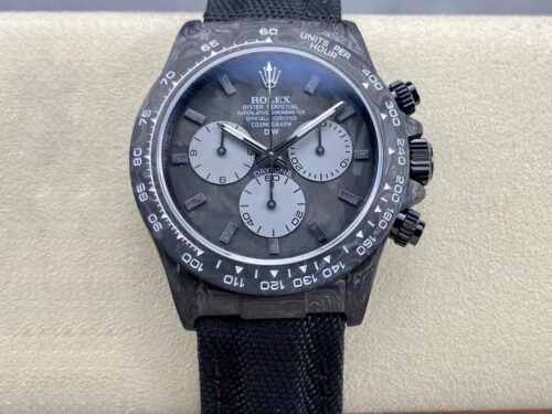 Best Noob Factory Replica Rolex Daytona Cosmograph Diw Custom Version Carbon Fiber For Sale - Replica Watch Wholesale