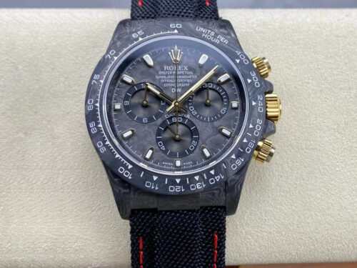 Best Replica Rolex Daytona Cosmograph Diw Custom Version Black Strap For Sale - Replica Watch Wholesale