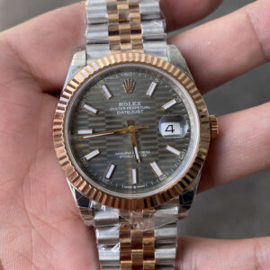 Best VS Factory Replica Rolex Datejust M126331-0020 41MM Rose Gold Bezel For Sale - Replica Watch Wholesale