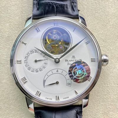 Best JB Factory Replica Blancpain Villeret 6025-1542-55 True Tourbillon Swiss Cal.25 Leather Strap  For Sale – Replica Watch Wholesale