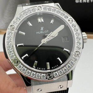 Best HB Factory Replica Hublot Classic Fusion 33MM Quartz Movement Diamond Case For Sale - Replica Watch Wholesale