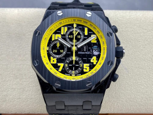 Best JJF Factory Replica Audemars Piguet Royal Oak Offshore 26176FO.OO.D101CR.02 Leather Strap For Sale - Replica Watch Wholesale