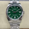 Best Clean Factory Replica Rolex Oyster Perpetual M126000-0005 36MM Green Dial For Sale - Replica Watch Wholesale