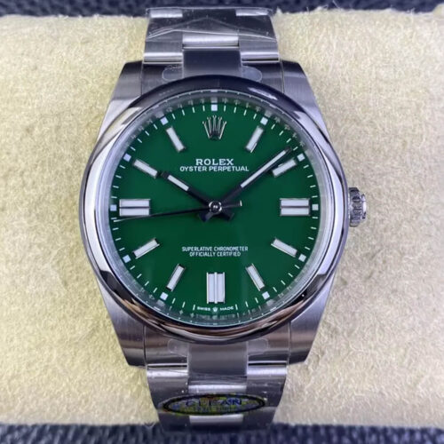 Best Clean Factory Replica Rolex Oyster Perpetual M124300-0005 41MM Silver Case For Sale - Replica Watch Wholesale
