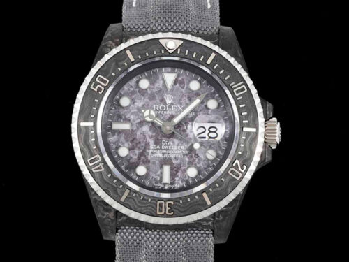 Best Diw Factory Replica Rolex Sea-Dweller Gray Strap For Sale - Replica Watch Wholesale