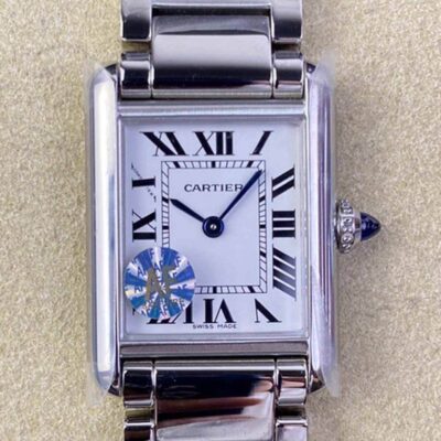Best AF Factory Replica Cartier Tank WSTA0051 White Dial For Sale – Replica Watch Wholesale