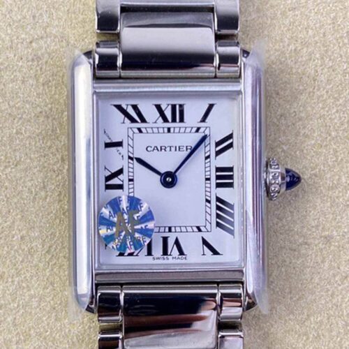 Best AF Factory Replica Cartier Tank WSTA0051 White Dial For Sale - Replica Watch Wholesale