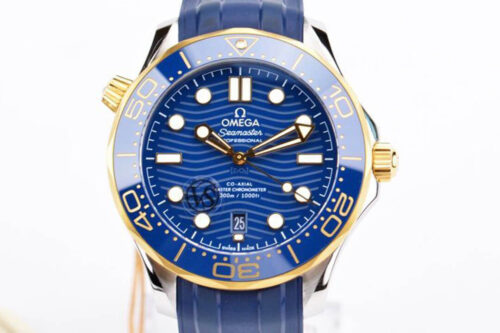 Best VS Factory Replica Omega Seamaster Diver 300M 210.22.42.20.03.001 Blue Dial For Sale - Replica Watch Wholesale