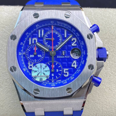 Best JF Factory Replica Audemars Piguet Royal Oak Offshore 26470ST.OO.A030CA.01 Swiss ETA3126 Blue Dial For Sale – Replica Watch Wholesale