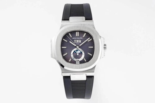 Best PPF Factory Replica Patek Philippe Nautilus 5726A-001 Black Strap For Sale - Replica Watch Wholesale