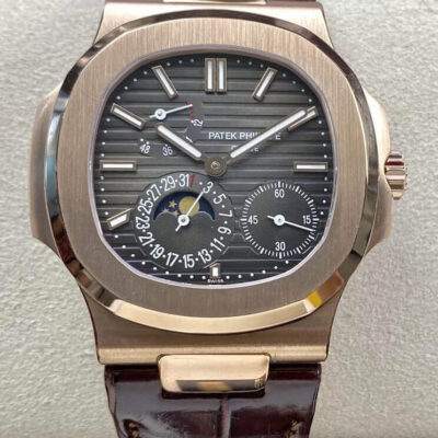 Best ZF Factory Replica Patek Philippe Nautilus 5712 Rose Gold Bezel For Sale – Replica Watch Wholesale