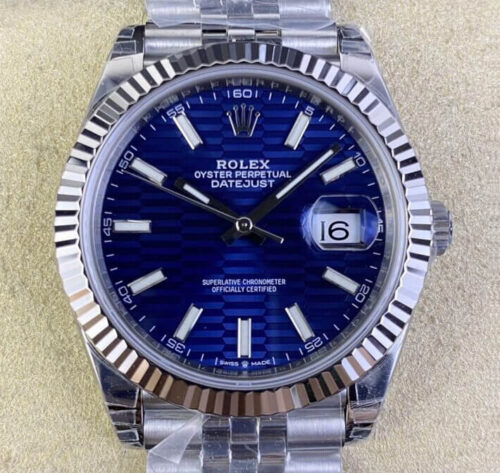 Best VS Factory Replica Rolex Datejust M126334-0032 41MM Blue Dial For Sale - Replica Watch Wholesale