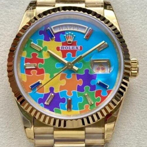 8+ Factory Replica Rolex Day-Date m128238-0106 White Gold Strap For Sale - Replica Watch Wholesale