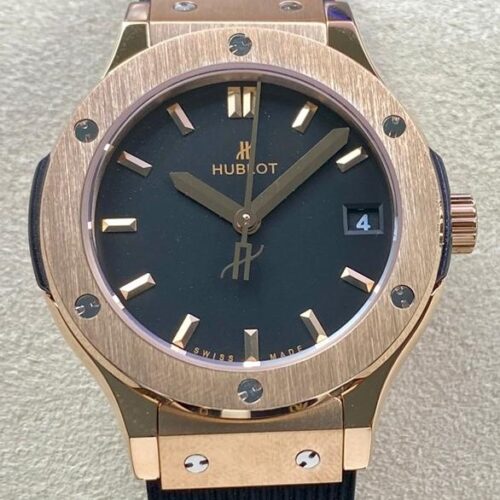 HB Factory Replica Hublot Classic Fusion 591.OX.1480.RX Black Strap For Sale - Replica Watch Wholesale
