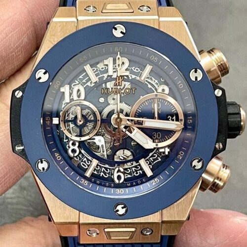 BB Factory Replica Hublot BIG BANG 441.OL.5181.RX Blue Ceramic For Sale - Replica Watch Wholesale