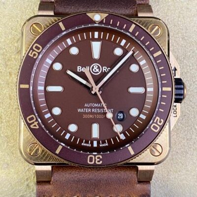 BR Factory Replica Bell & Ross INSTRUMENTS BR0392-D-BR-BR-SCA Brown Dial For Sale – Replica Watch Wholesale