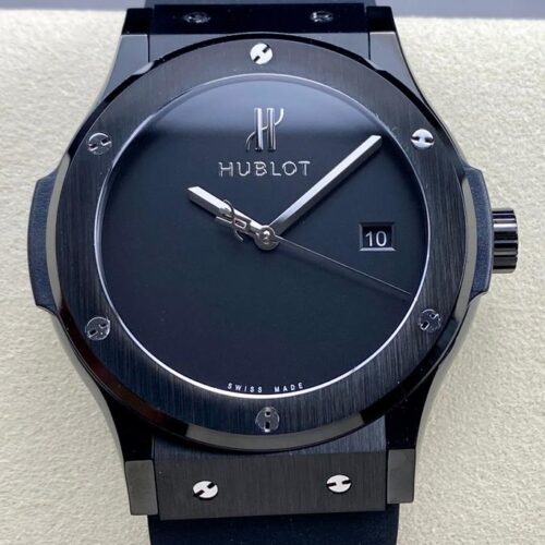 HB Factory Replica Hublot Classic Fusion 511.CX.1270.RX.MDM40 Black Ceramic For Sale - Replica Watch Wholesale
