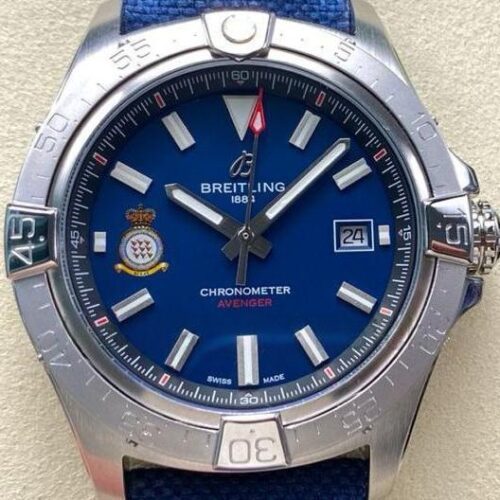 BLS Factory Replica Breitling Avenger A17328101C1X1 Leather Strap For Sale - Replica Watch Wholesale