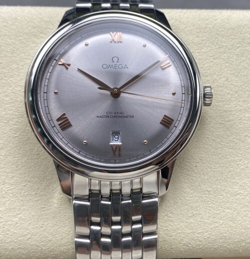 Best KZ Factory Replica Omega De Ville 434.10.40.20.06.001 Grey dial For Sale - Replica Watch Wholesale