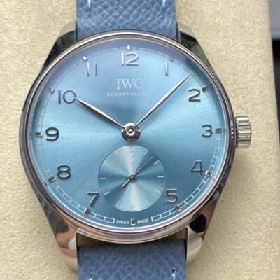 Best GR Factory Replica IWC Portugieser IW358402 Blue Strap For Sale – Replica Watch Wholesale