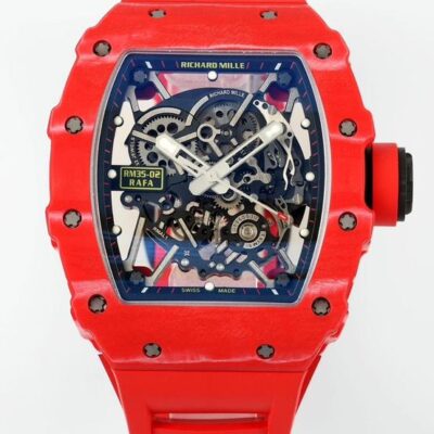 Best ZF Factory Replica Richard Mille RM35-02 RAFAEL Red Strap For Sale – Replica Watch Wholesale