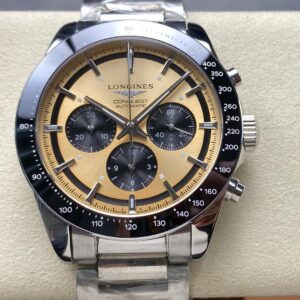 Best Replica Longines Sports L3.835.4.32.6 Brown Dial For Sale - Replica Watch Wholesale