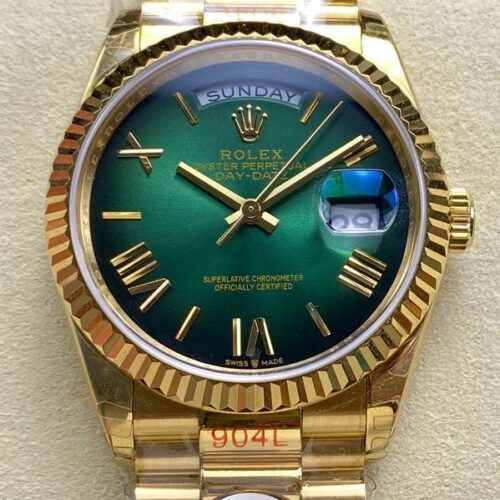 8+ Factory Replica Rolex DayDate m128238-0118 Gold Case For Sale - Replica Watch Wholesale
