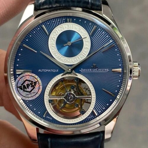APS Factory Replica Jaeger-LeCoultre Master 13234E1 Blue Strap For Sale - Replica Watch Wholesale