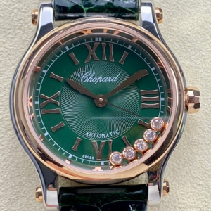 YF Factory Replica Chopard HAPPY SPORT 278573-6032 Green Dial For Sale - Replica Watch Wholesale