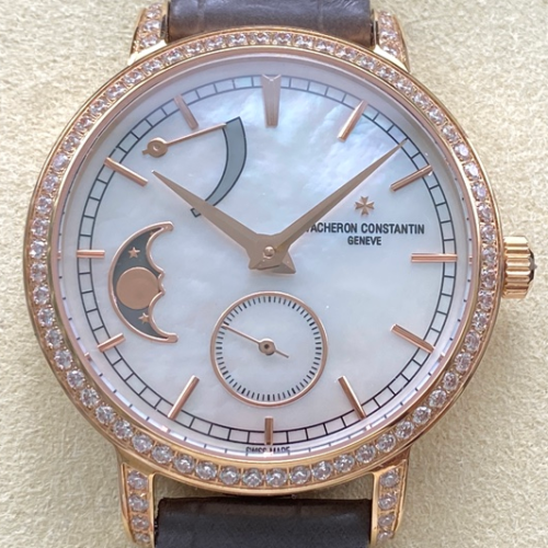 TW Factory Replica Vacheron Constantin Traditionnelle 83570-000R-9915 Mother of Pearl For Sale - Replica Watch Wholesale