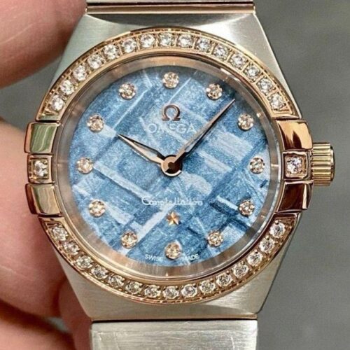 TW Factory Replica Omega Constellation 131.25.28.60.99.001 Blue Dial For Sale - Replica Watch Wholesale