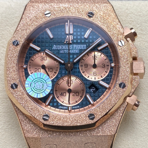 OM Factory Replica Audemars Piguet Royal Oak 26239OR.GG.1224OR.01 Blue Dial For Sale - Replica Watch Wholesale