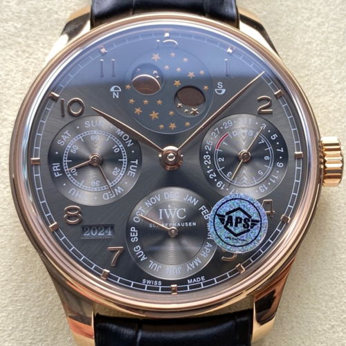 APS Factory Replica IWC Portugieser IW503404 Grey Dial For Sale - Replica Watch Wholesale