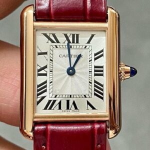 F1 Factory Replica Cartier Tank WGTA0010 Red Strap For Sale - Replica Watch Wholesale