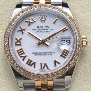 AR Factory Replica Rolex Datejust m278381rbr-0004 White Dial For Sale - Replica Watch Wholesale