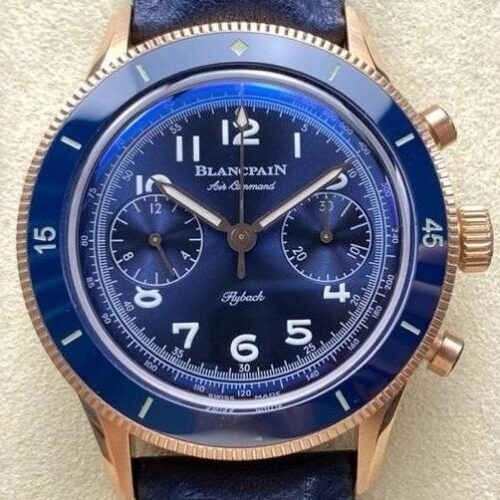 TW Factory Replica Blancpain Air Command AC02-36B40-63B Blue Dial For Sale - Replica Watch Wholesale
