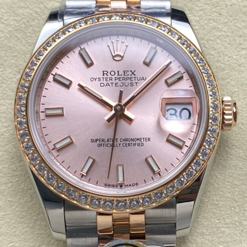 AR Factory Replica Rolex Datejust m278381rbr-0010 Diamond Bezel For Sale - Replica Watch Wholesale